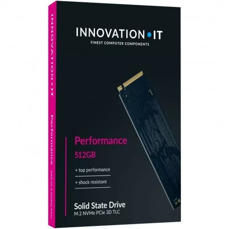 SSD disks InnovationIT Performance 512 GB M.2 PCIe 3.0 x4 Bulk