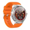 BlitzWolf BW-AT5 oranžs viedpulkstenis ar Bluetooth un sirdsdarbības monitoru