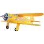 RC lidmašīna Amewi AMXFlight Beech D17s 3D/6G RTF — dzeltena, lidošanai gatavs modelis