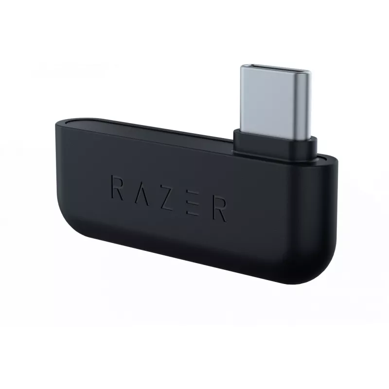 Razer Kaira HyperSpeed austiņas Bezvadu galvas saite Spēļu USB Type-C Bluetooth Balts, Melns