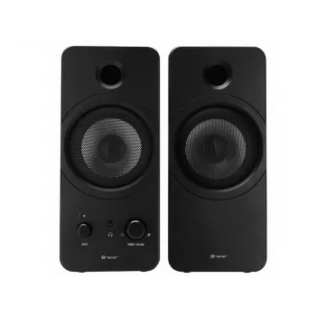 Desktop 2.0 TRACER Mark Loudspeaker 12 W, USB barošana, Bluetooth, 2‑ceļu, 2 skaļruņi, melns