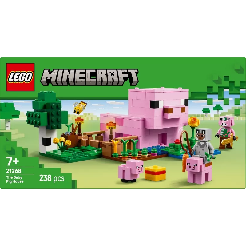 LEGO MINECRAFT 21268 Cūkas mājiņa