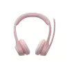 Logitech 981-001412 austiņas/bezvadu galvas saite Birojs/Zvanu centrs Bluetooth Roza