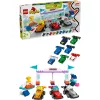 LEGO DUPLO 10445 F1 komandas sacīkšu mašīnas un piloti
