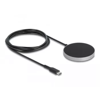 Bezvadu lādētājs DeLOCK 66467 5W 7.5W 10W 15W Induktīvās uzlādes paliktnis