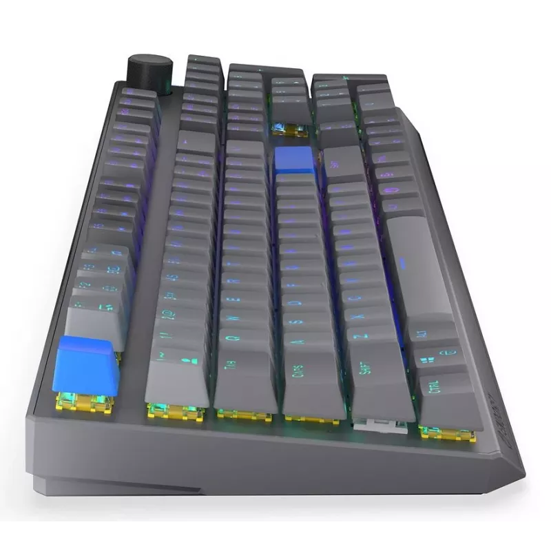 Bezvadu tastatūra ENDORFY Thock V2 — ergonomisks izkārtojums, RGB apgaismojums, bezvadu savienojums