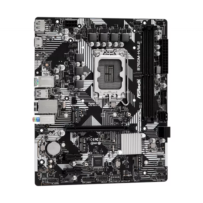 ASRock B760M-HDV/M.2 DDR5 Micro-ATX mātesplate