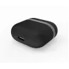 Bluetooth headset GEMBIRD TWS-02-BK, in-ear TWS, Melns/pelēka, up to 5 h playtime, built-in microphone, charging case