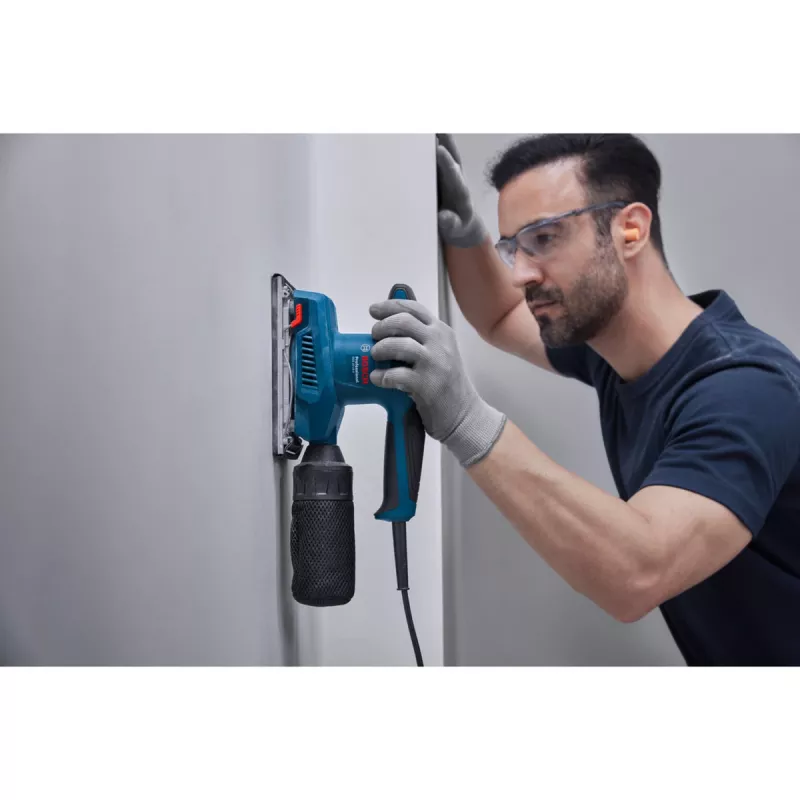 orbitālais slīpmašīnas GSS 20-18 A Professional (zila, 200 vatu)