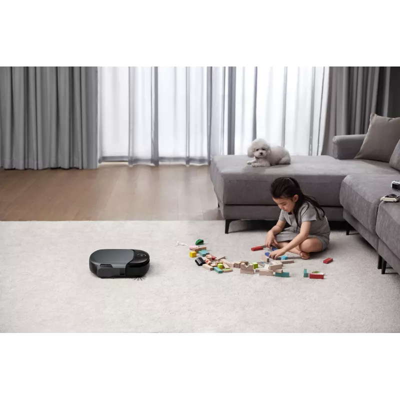 Anker Eufy | Robotu putekļsūcējs ar visu vienā staciju | Omni S1 | Slapjā&Sausā | Darbības laiks (maks.) 216 min | 4600 mAh | 8000 Pa | Pelēks