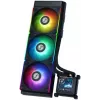Universāls šķidruma dzesētājs Lian Li HydroShift LCD 360S 12 cm melns