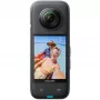 Action kamera Insta360 X3 — 72 MP, 5K Ultra HD (5760×2880), 100 fps, CMOS, Wi‑Fi, iebūvēts displejs, MicroSD, 0,508 kg, melna