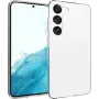 PEDEA Soft TPU Case paredzēta Samsung Galaxy S23 FE 5G Melns - > Highlights- Weiches and elastisches TPU Backcover- Schlagfester sowie stoßfester Schutz