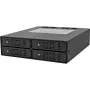 ICY DOCK - ToughArmor - MB994SP-4S - aizmugures plate SAS/SATA II, bez paliktņiem, 4x SAS/SATA 2,5 collu iekšējais uz 4x SATA resursdators - Alumīnijs - melns - SAS/SATA 6 Gbit/s - 40 mm ventilators
