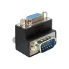 Delock Adapter VGA Plug/Socket 90°angled (65171)