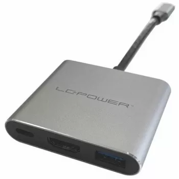 LC-Power LC-HUB-C-MULTI-4-V2 USB-C uz USB-A/USB-C/HDMI