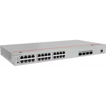 Huawei S310-24P4X Gigabit PoE viedais slēdzis, 4x SFP+ 24x PoE, 4x SFP+, montējams statnē