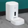 Automātiskā mājdzīvnieku barotava Tellur TLL331461 ar UltraHD kameru, 4 L, balta