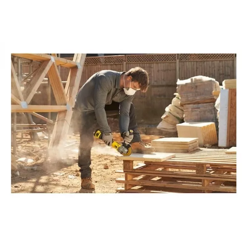Stanley SFMCG710M1T-QW leņķa slīpmašīna 12.5 cm 8500 RPM 800 W 1.84 kg