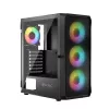 Datora korpuss Logic Concept Portos ARGB ATX melns