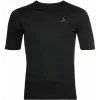 Odlo BL TOP crew neck s/s ACTIVE WARM ECO vīriešu T-krekls, M izmērs, melns