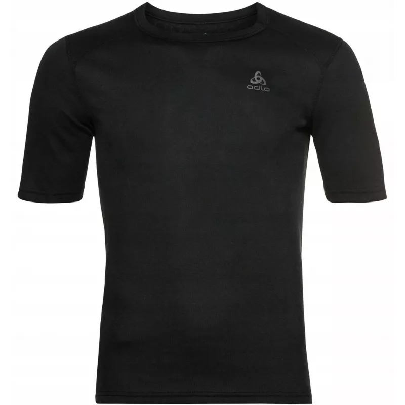 Odlo BL TOP crew neck s/s ACTIVE WARM ECO vīriešu T-krekls, M izmērs, melns