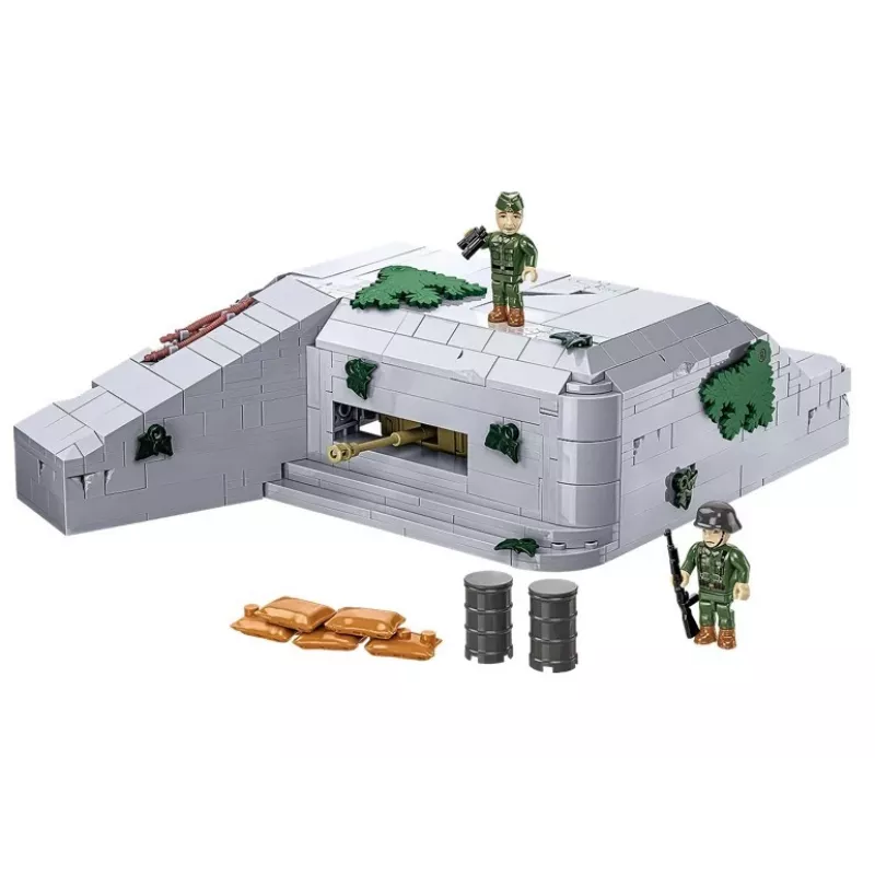 Konstruktoru komplekts Cobi Vācu bunkurs Regelbau 667/642 modelis COBI-3136 – detalizēts klucīšu komplekts