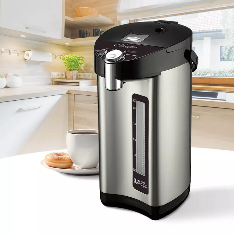 Feel-Maestro MR-081 termokrūze 3.8 L Sudraba, Melna