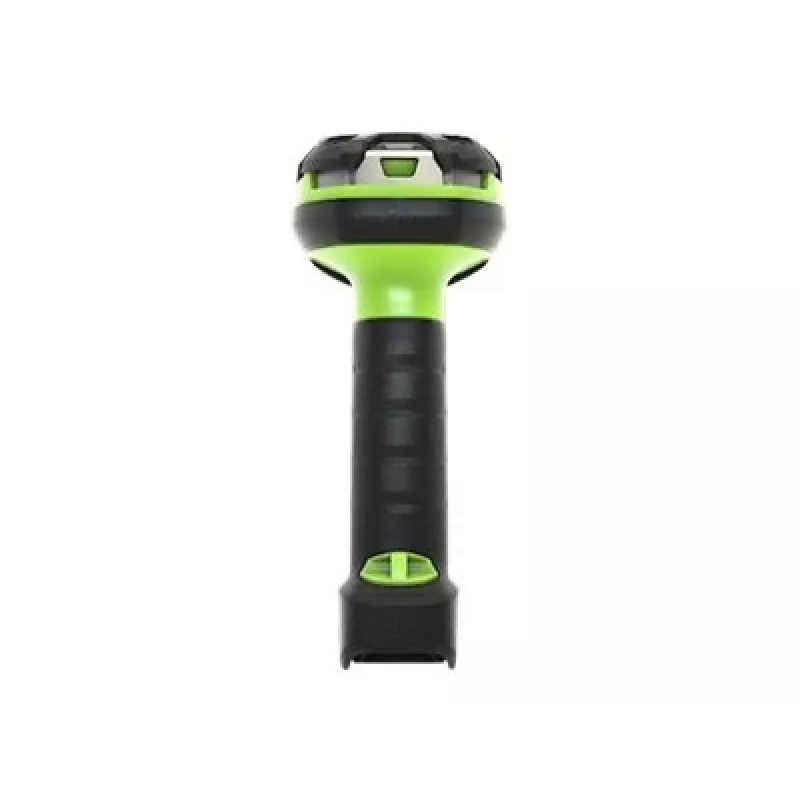 Rokas 1D svītrkodu lasītājs Zebra LI3608 — vadu RS-232/USB/tastatūras ķīlis, IP65/IP67, 4,5–12,6 V, 327 g