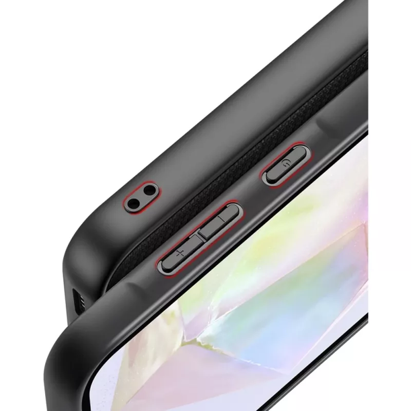 StyleShell NYLO, tālruņa maciņš melns, Samsung Galaxy A35 5G