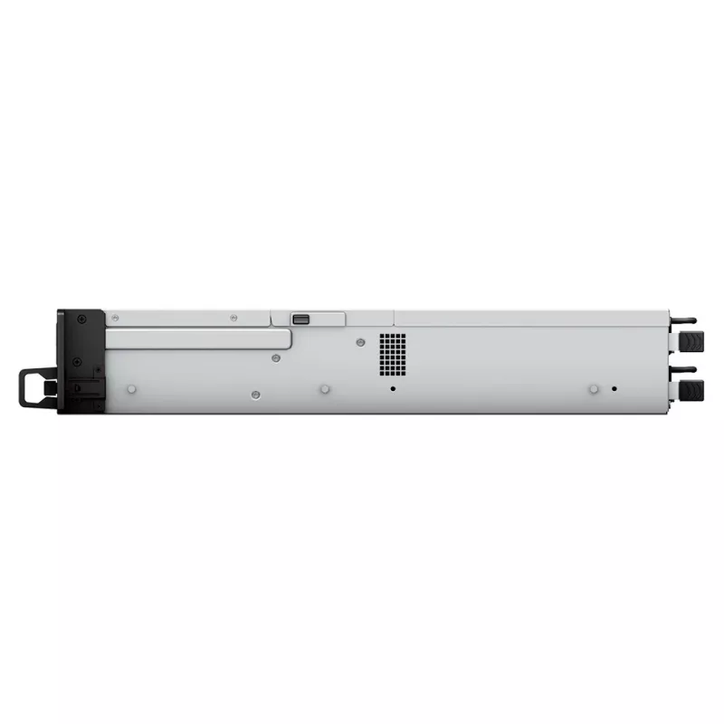 Synology RackStation RS2423+ NAS/glabāšanas serveris Rack (2U) Ryzen Embedded V1780B 8 GB DDR4 0 TB DiskStation Manager Melns, Pelēks