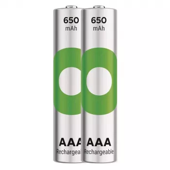 Baterijas R03/AAA NI-MH 650mAh blisterī 2gab.