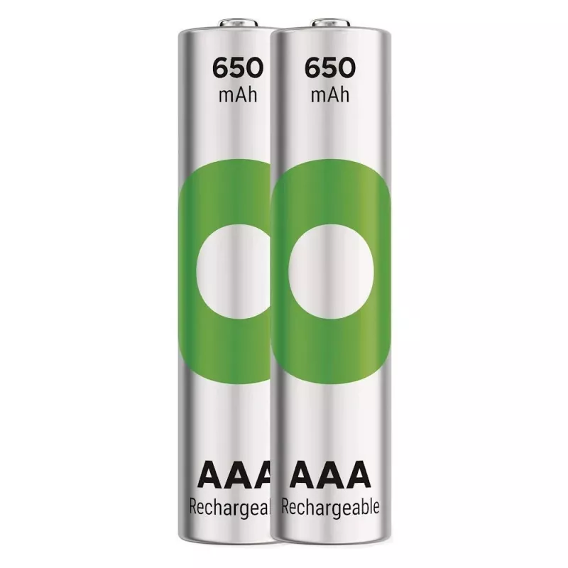 Baterijas R03/AAA NI-MH 650mAh blisterī 2gab.