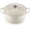 Le Creuset Signature cepeša panna apaļa 26 cm meringue (21177267164430)