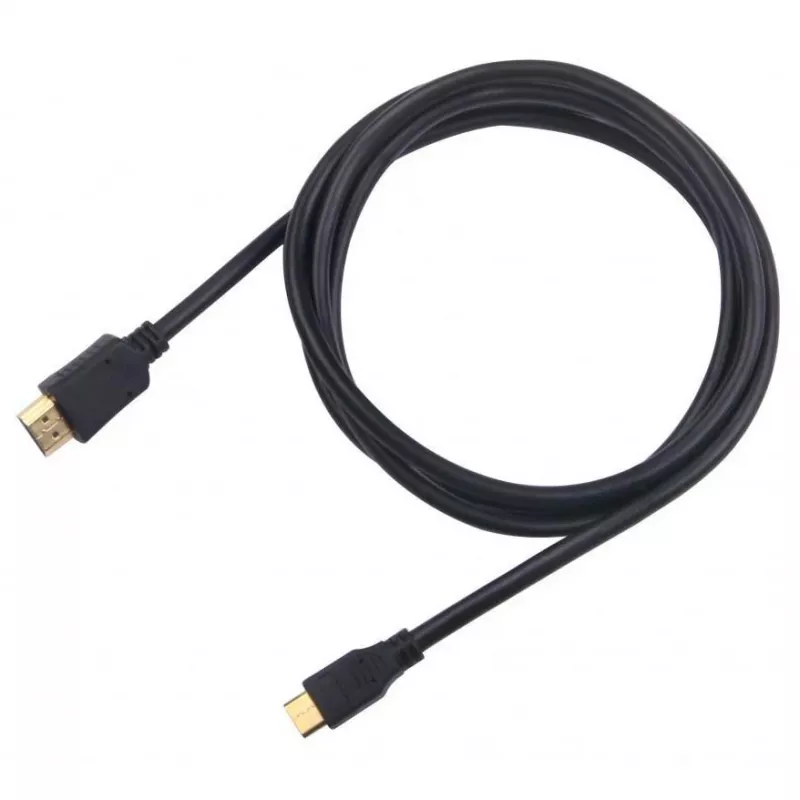 HDMI kabelis SBOX HDMI-MICRO/R 1.4 2 m — micro HDMI uz HDMI, versija 1.4, 2 metru garš