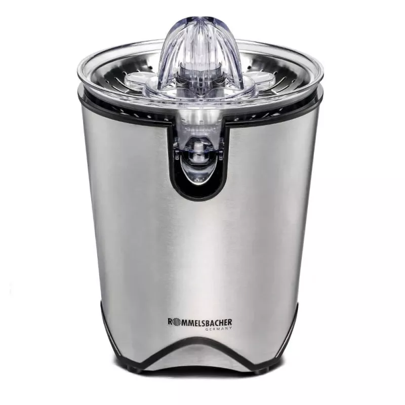 ROMMELSBACHER ZP 60/E, melna, nerūsējošais tērauds, 100 W, 220–240 V, 50/60 Hz, 16 cm, 255 mm