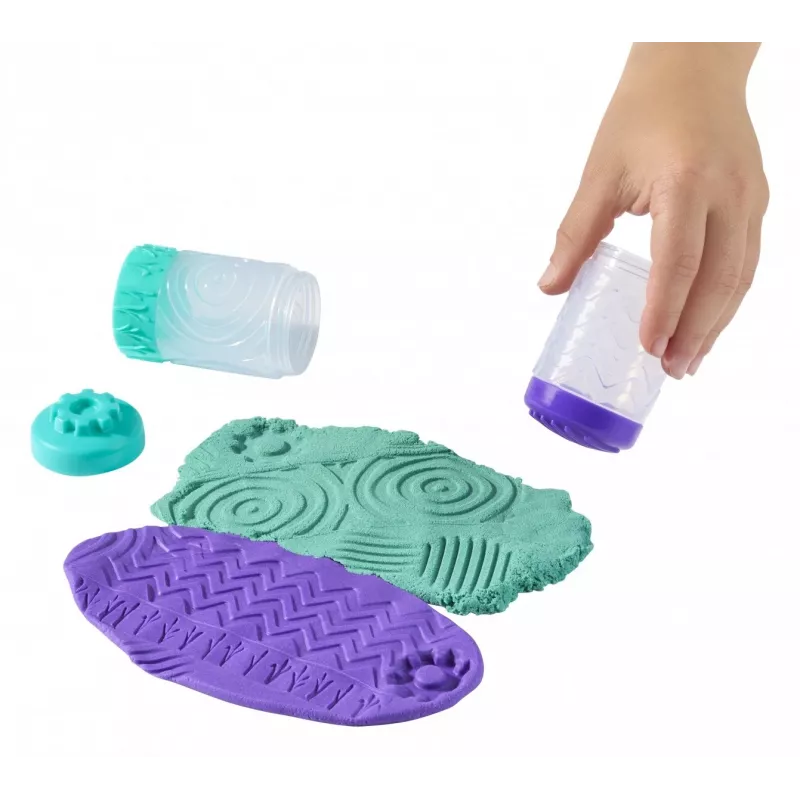 Plastmasas masa Wonder Factory Never Dry Dough, purpura zilganzaļa