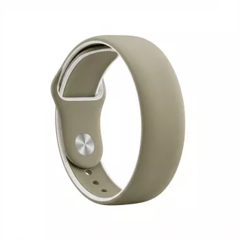 GUAN Premium Pro aproce Apple Watch pulkstenim, haki/balta, saderīga 38/40/41/42 mm