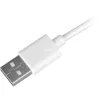 Sharkoon USB adaptera vads USB 2.0 A uz USB‑C 1 m Balts