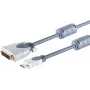 HDMI uz DVI adapteris ShiverPeaks 77481-MHQ 1,5 m ar apzeltītiem kontaktiem