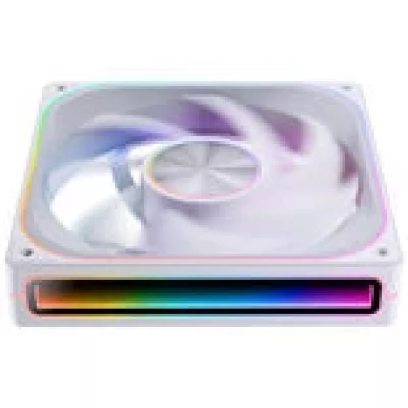 140mm Jonsbo ZA-140W PWM ARGB korpusa ventilators, balts, Infinity Mirror