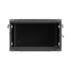 Sienas stiprinājuma skapis 19 inch 6U 600x600 melns