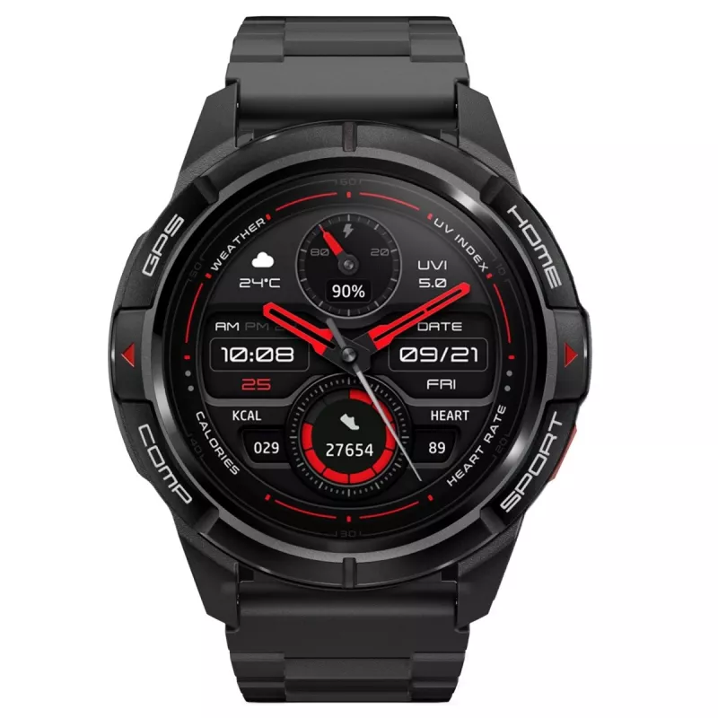 Mibro GS Active viedpulkstenis (melns)