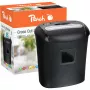 Peach PS500-40 papīra smalcinātājs Šķērssmalcināšana 68 dB Melns
