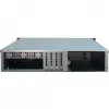 Server Case Inter-Tech 2U 2404L Rack Melns, pelēka