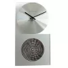 NeXtime klok 3028 OP pulkstenis, 16x30,2 cm, Sienas, Stikls, Sudraba