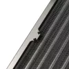 Radiator Aqua-Computer airplex radical 2/480 — Alumīnijs/Varš/Nerūsējošais tērauds, 520×140×40 mm