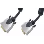 DVI kabelis ShiverPeaks 77442-SPP 2 m DVI-D zils
