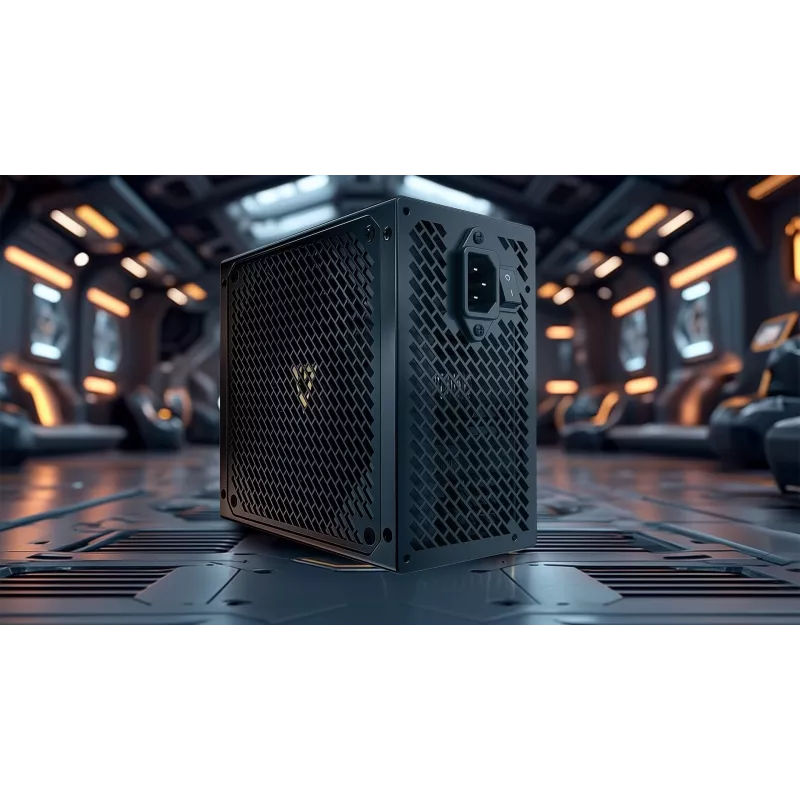 Barošanas bloks MODECOM VOLCANO HEX GOLD 750W, 80 PLUS Gold, ATX 3.1, modulārs, 14 cm ventilators