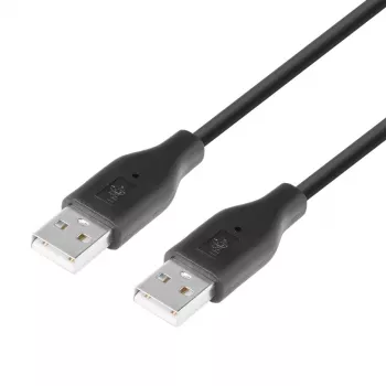 USB AM-AM kabelis 1,8 melns